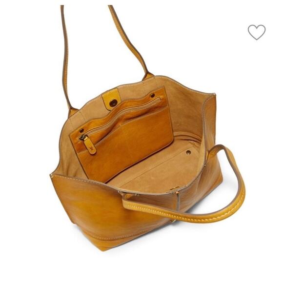 FRYE Black Leather Large Bag Tote - Picture 16 of 16